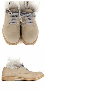 Brunello Cucinelli women’s feather shoes size 40